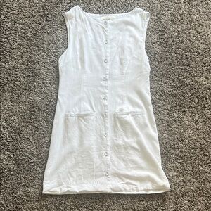 Paper Heart Mini Linen Dress